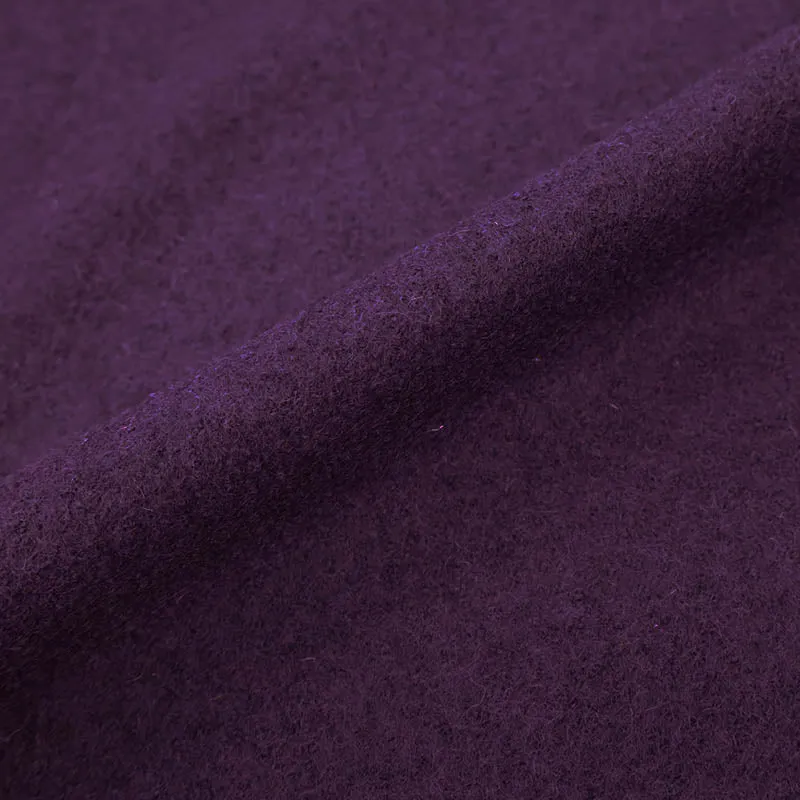 100% Boiled Wool - Mulberry