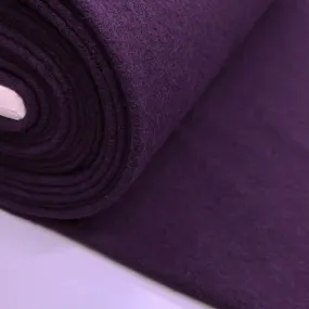 100% Boiled Wool - Mulberry