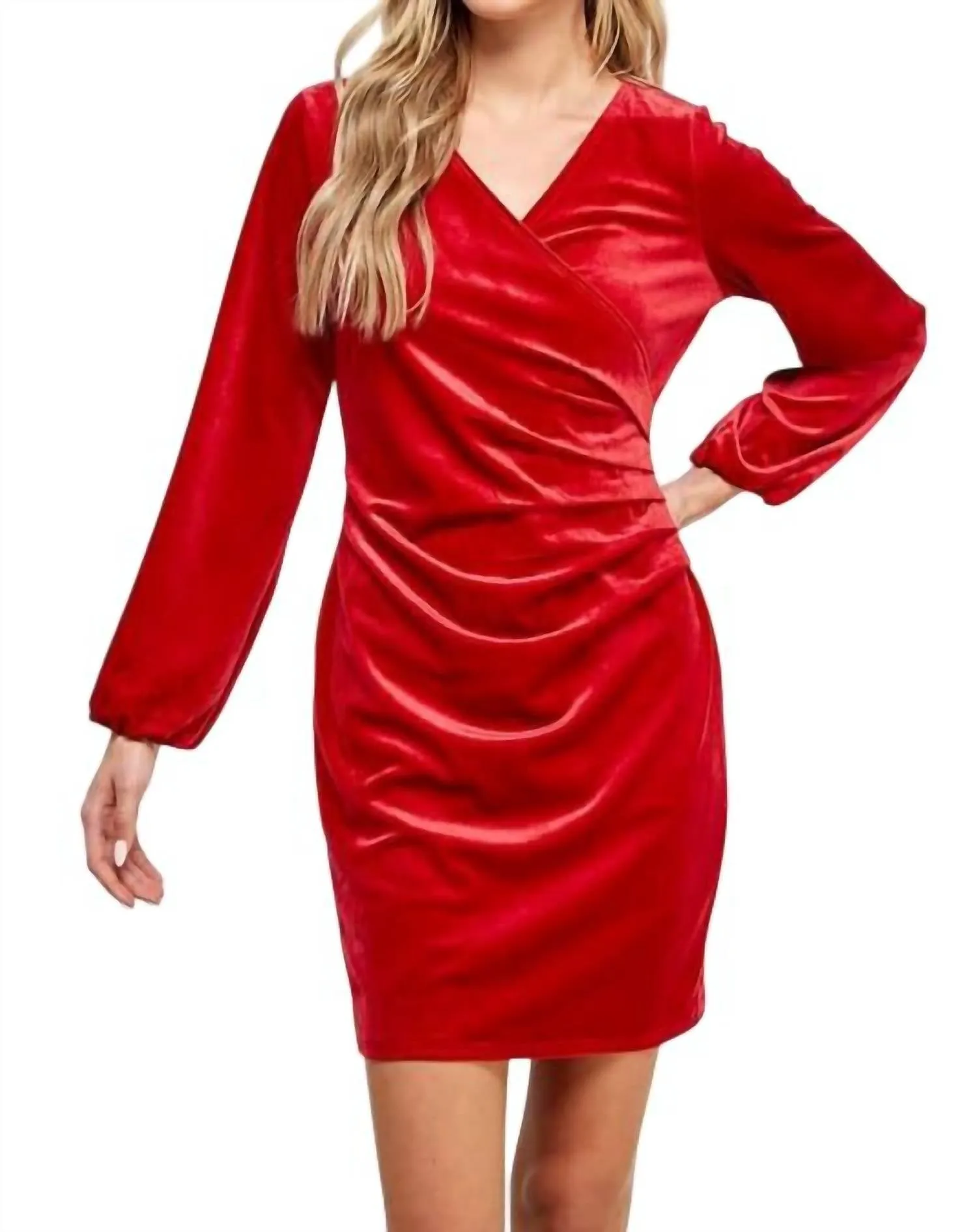 2 Hearts Apparel - Velvet Dress