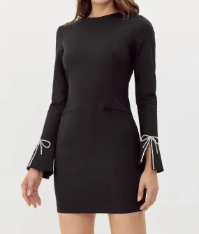 Adelyn Rae - Carmelia Rhinestone Cuff Dress
