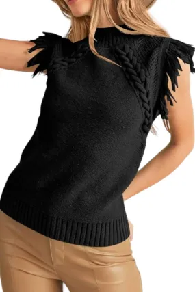 &Merci - Fringe Sweater Vest