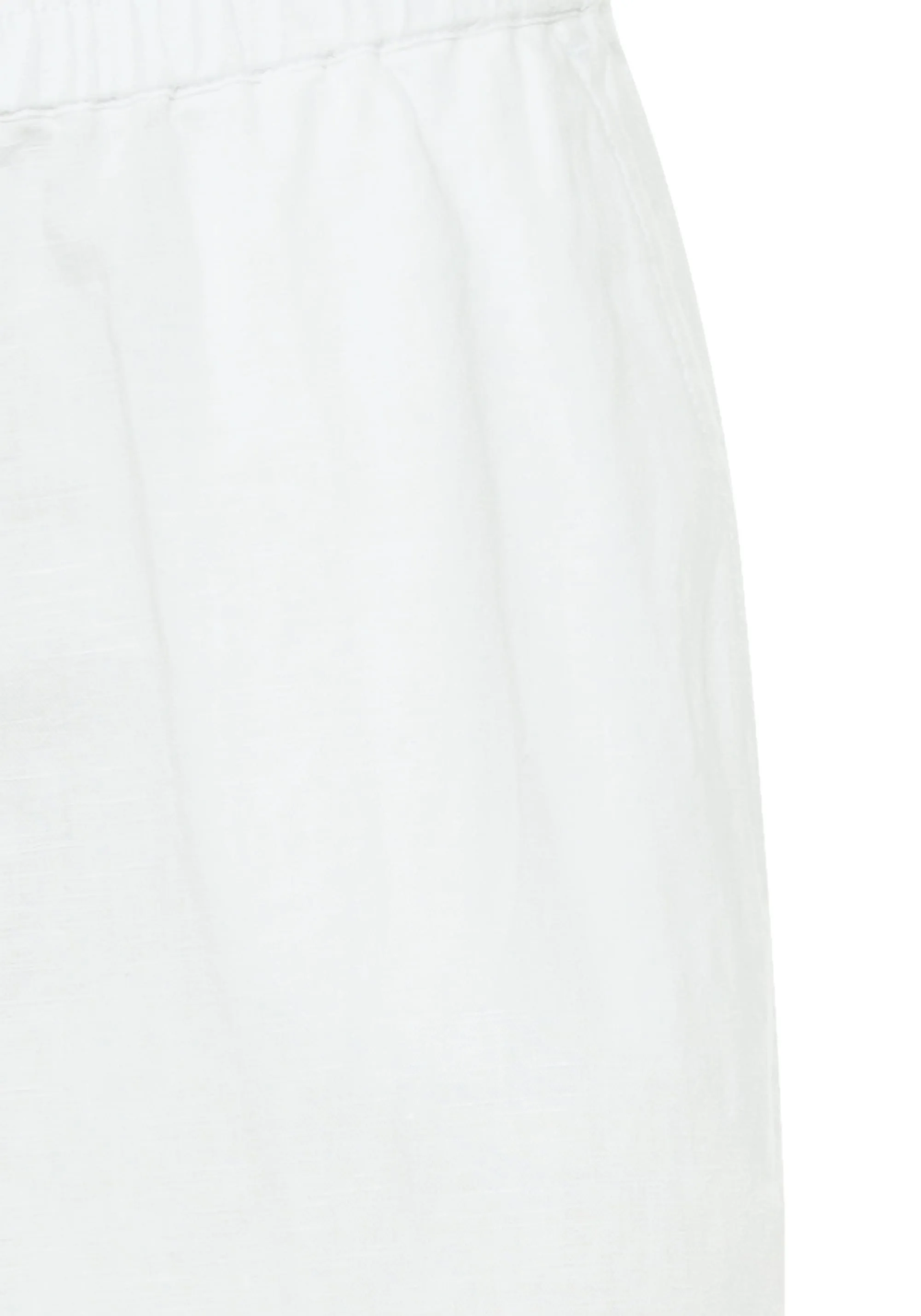 Anna Fit Wide Leg Cotton Linen Pull-On Culottes