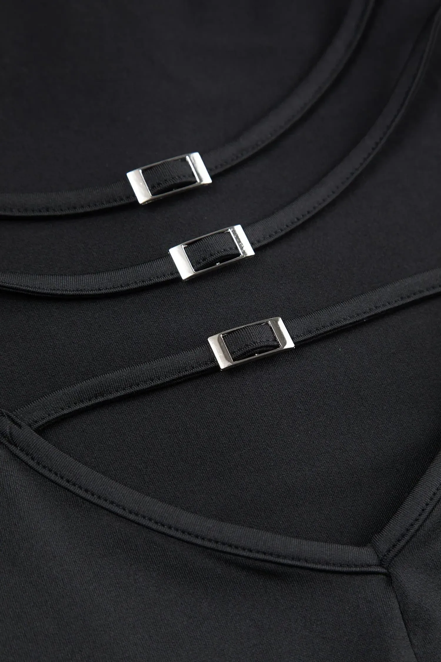 Black Halter Low Back Maxi Dress