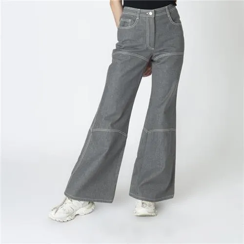 Chanel Wide Leg Jeans