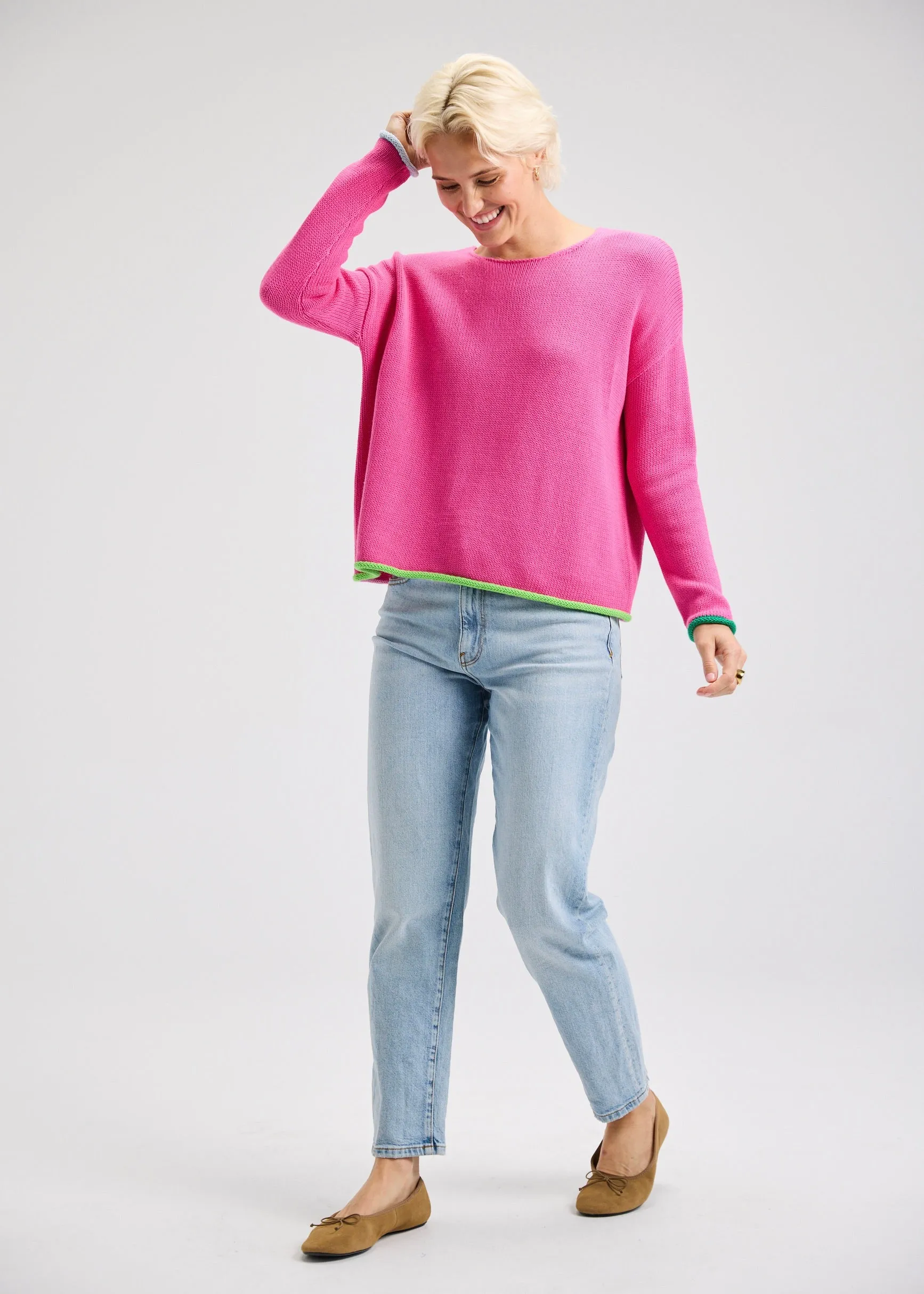 Chunky Cotton Essential Sweater