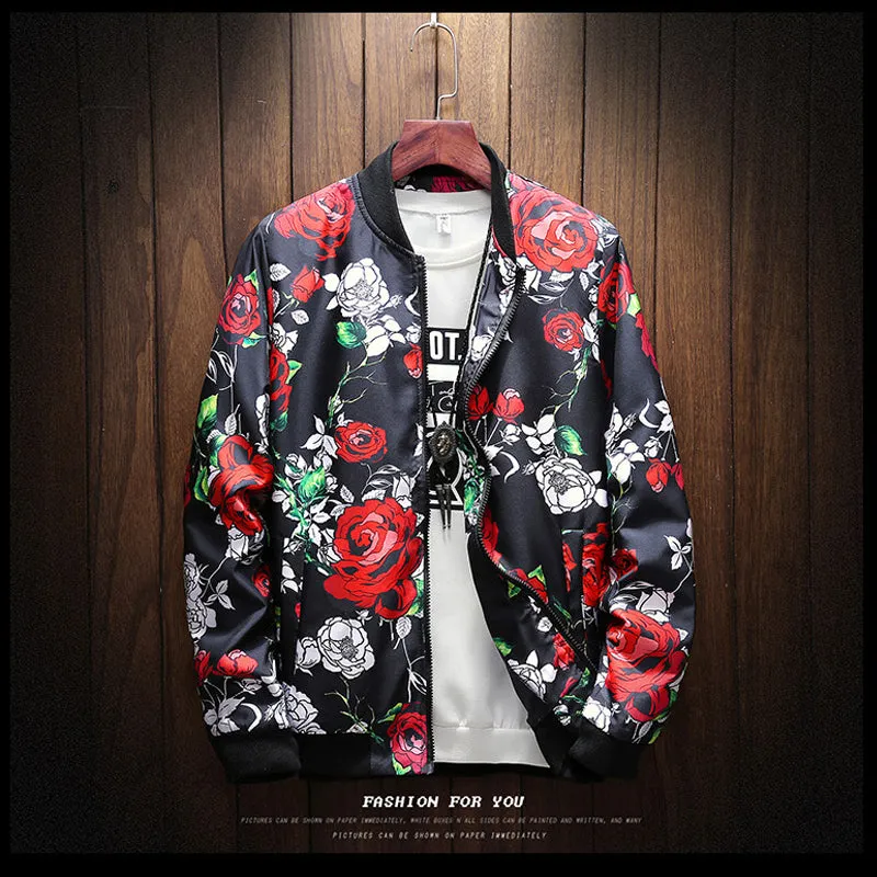 Flowers Windbreakers jackets for men
