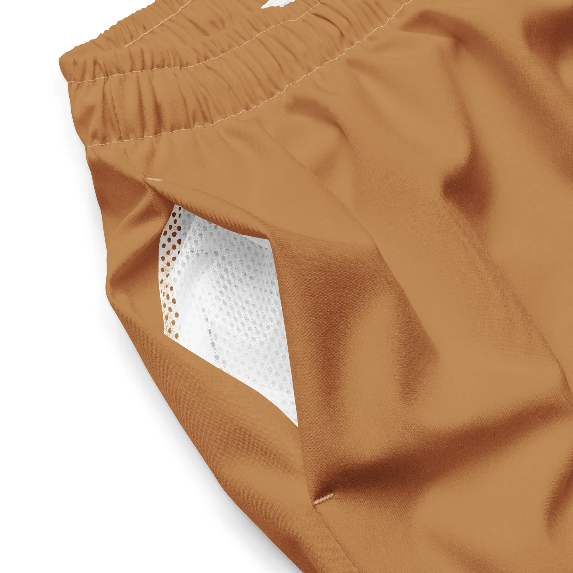 Humble Sportswear™ Men's Nude Brown Swim Trunks