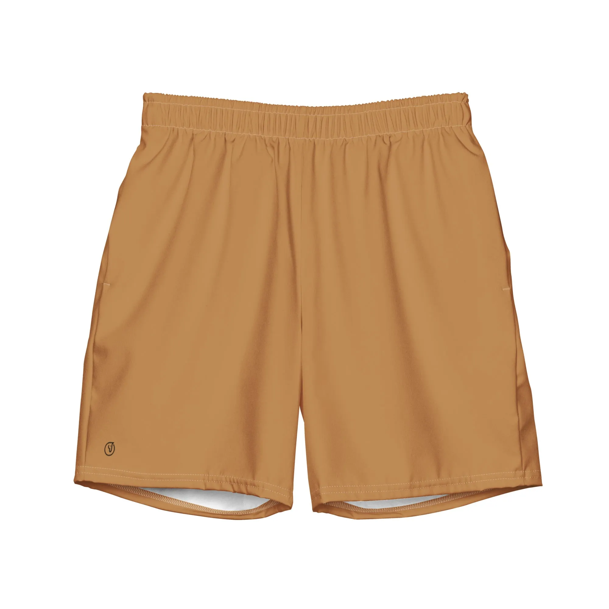 Humble Sportswear™ Men's Nude Brown Swim Trunks