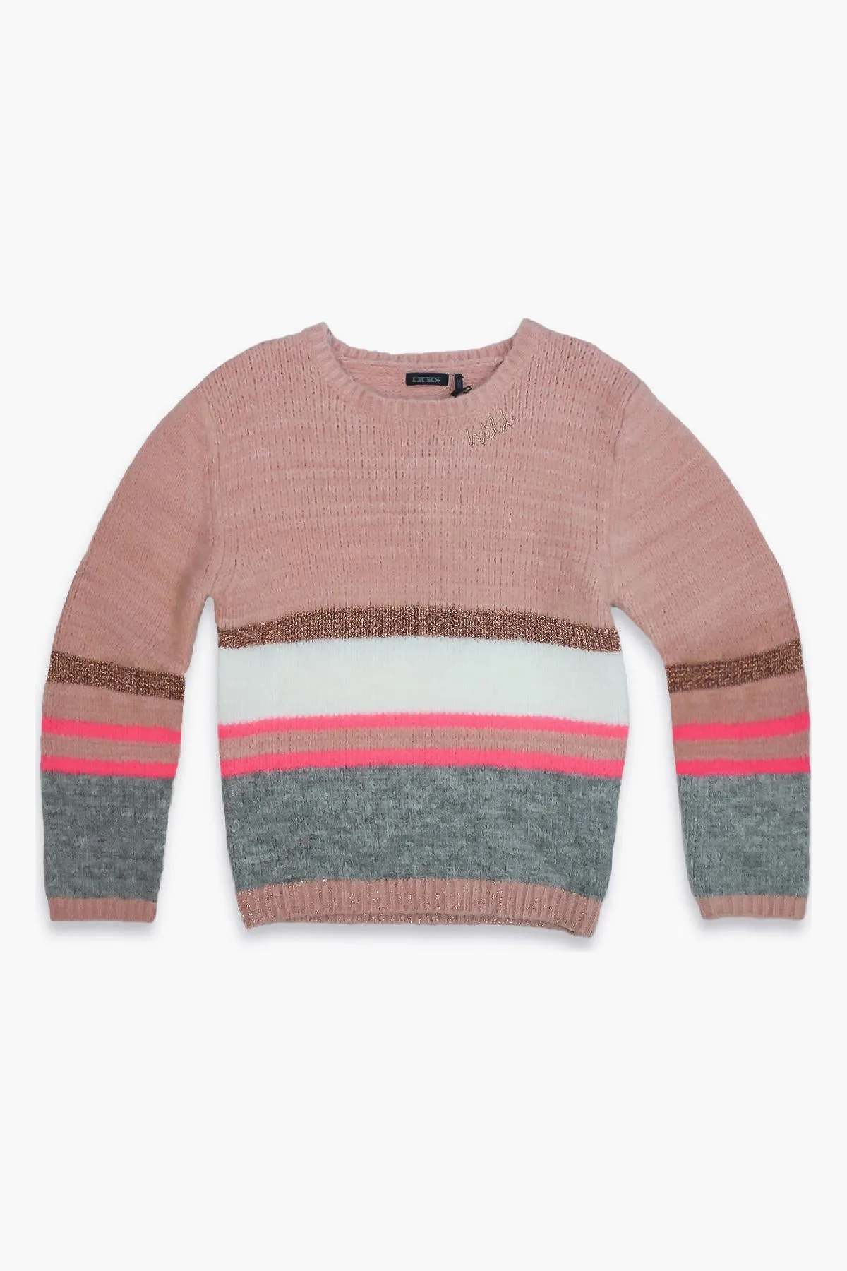 IKKS Rose Pink Girls Sweater