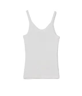 Katia Scoop Neck Tank in White