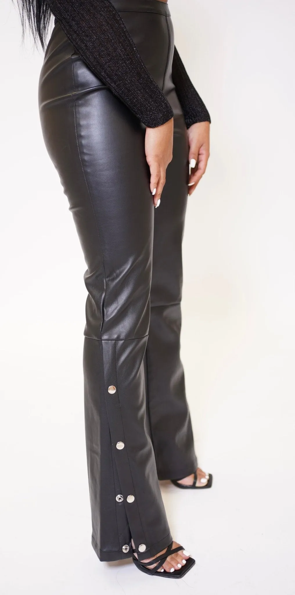 Kourtney Vegan Leather Pants