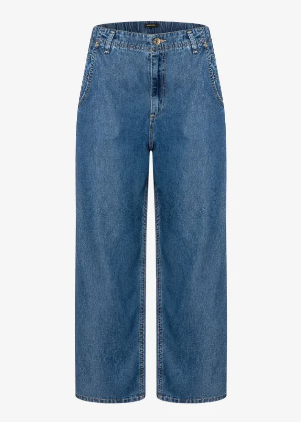 MORE AND MORE<BR>
Jeans Cullote<BR>
Denim<BR>