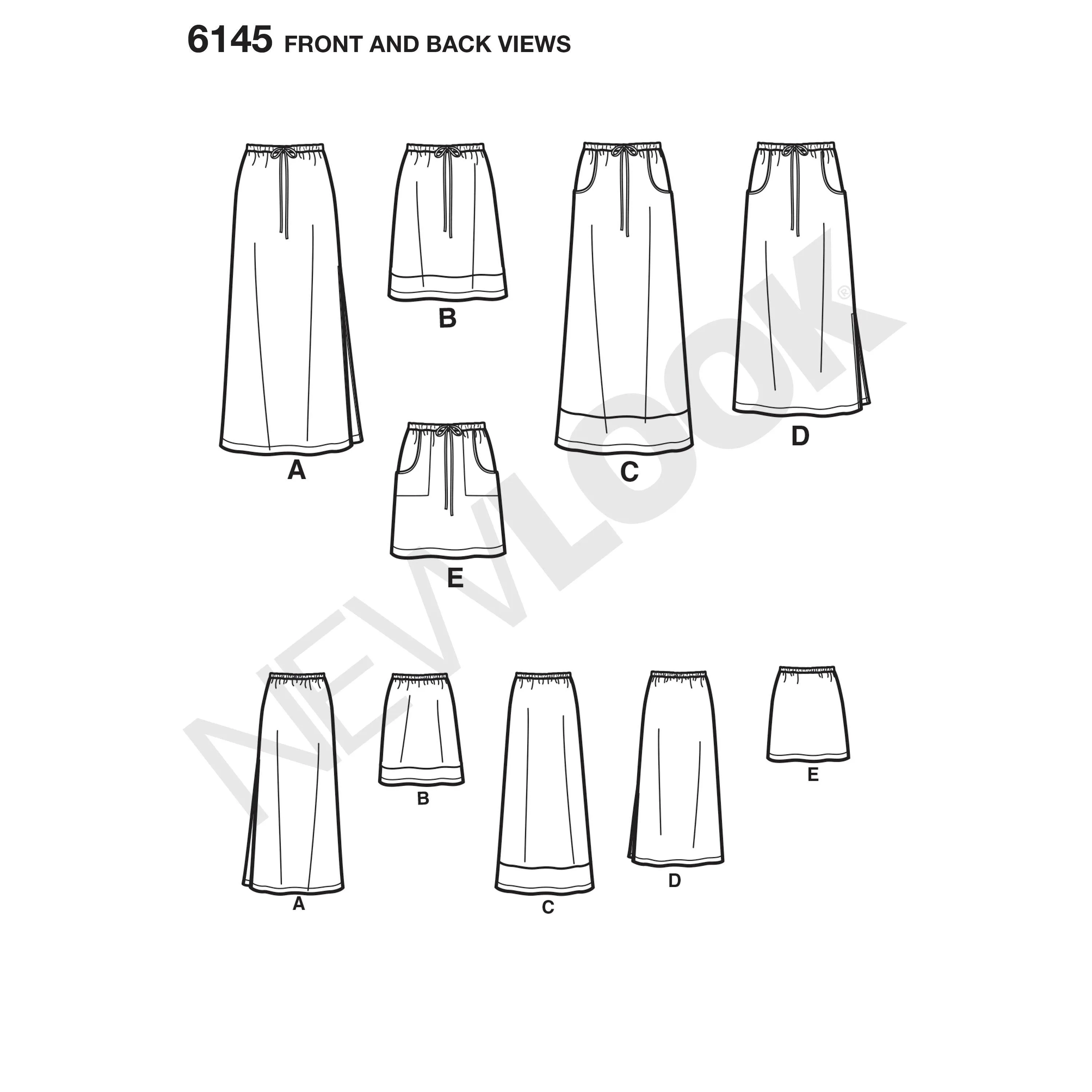 New Look Sewing Pattern 6145