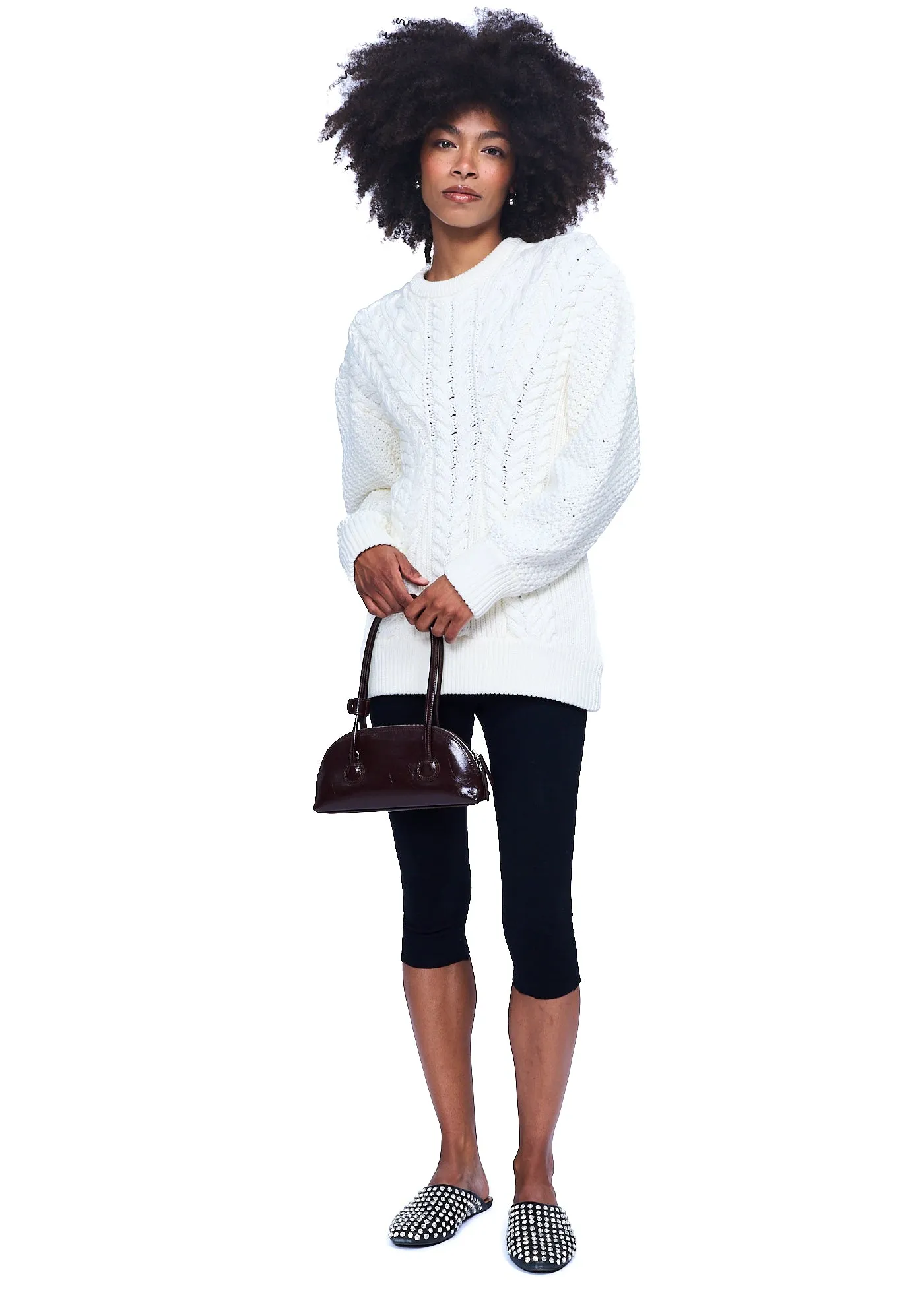 ORR Hourglass Cable-Knit Sweater