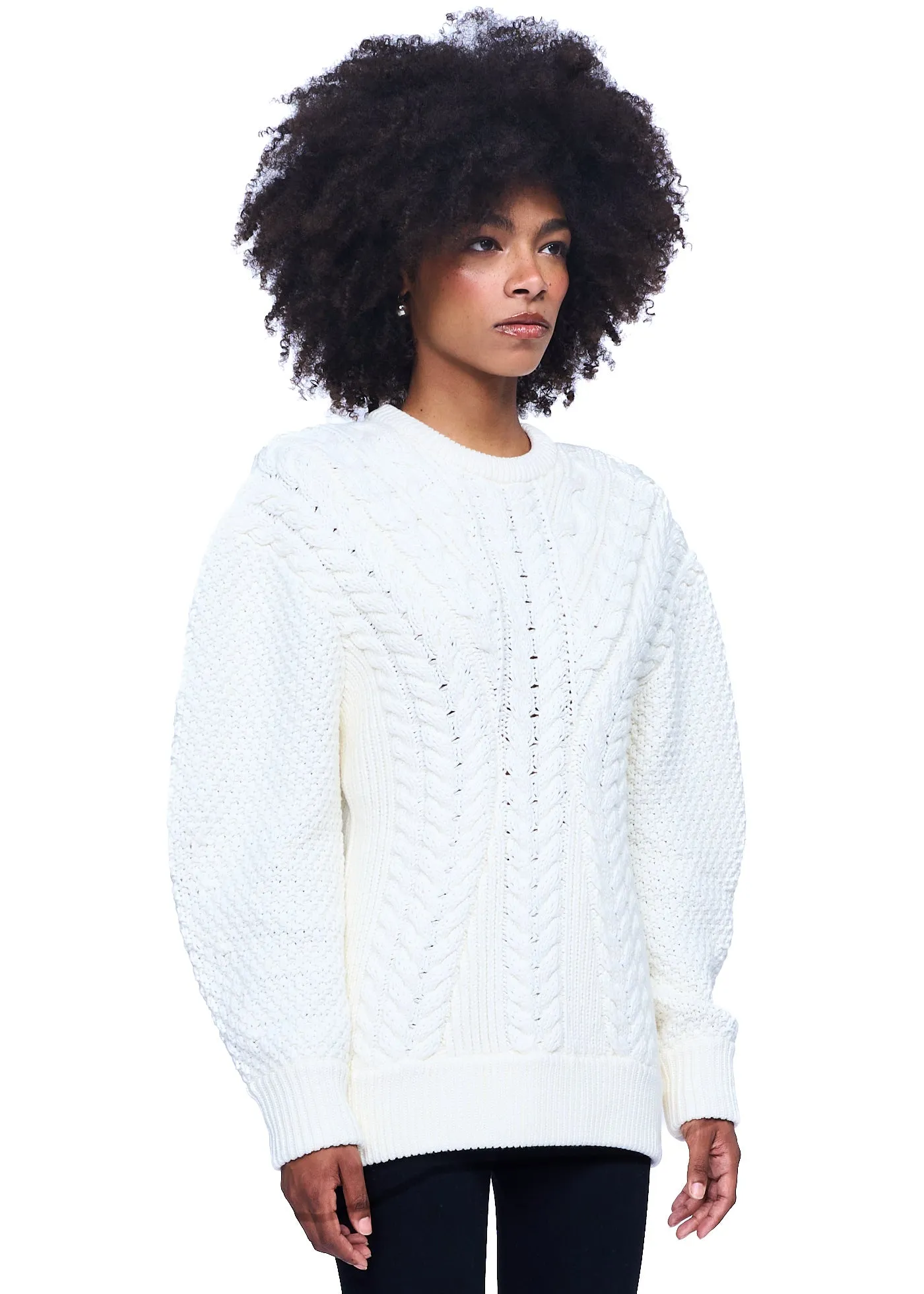 ORR Hourglass Cable-Knit Sweater