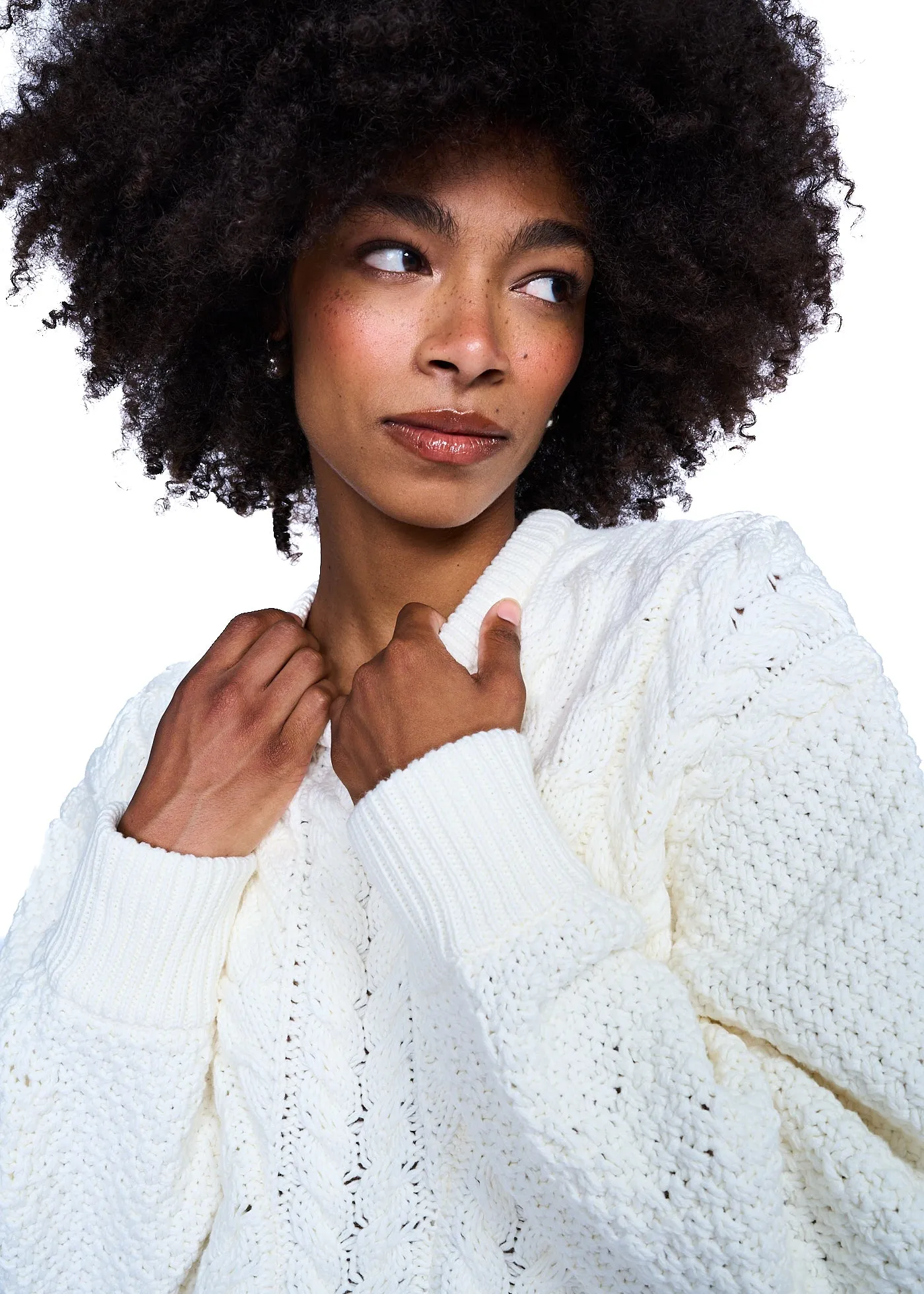 ORR Hourglass Cable-Knit Sweater