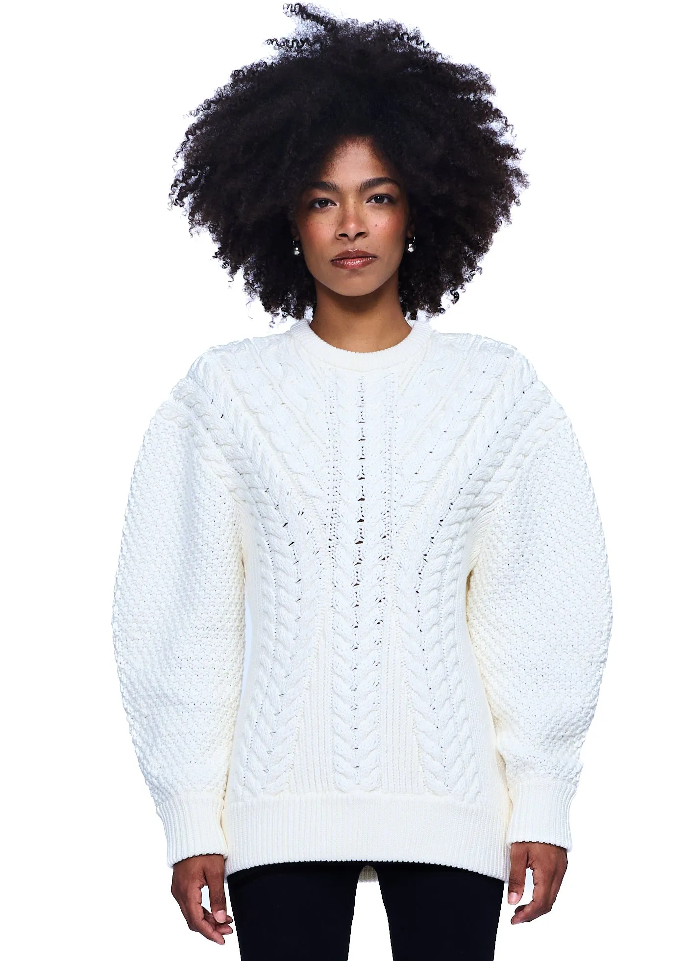 ORR Hourglass Cable-Knit Sweater