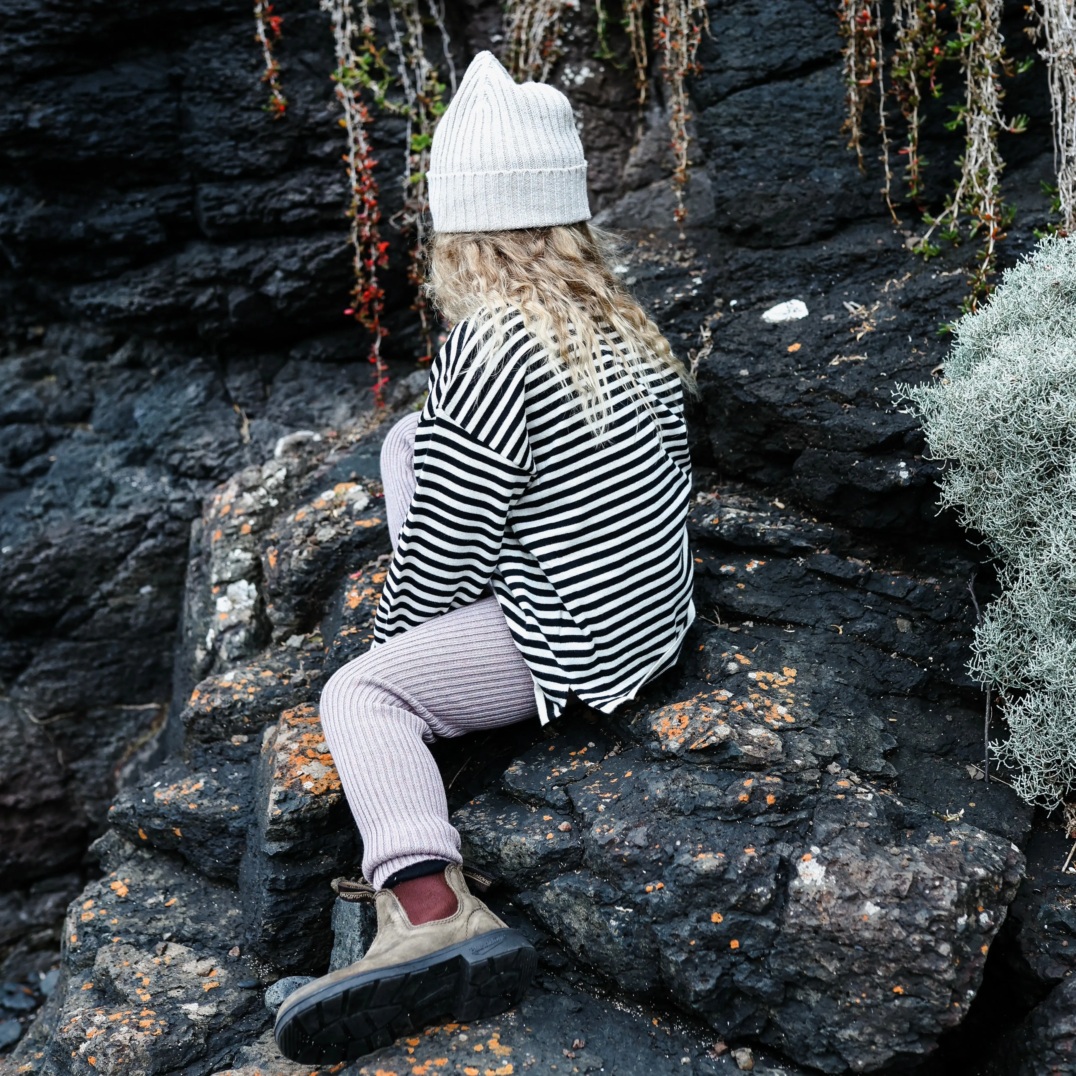 Ribbed Rainbow Leggings - Rainbow [GROWN]