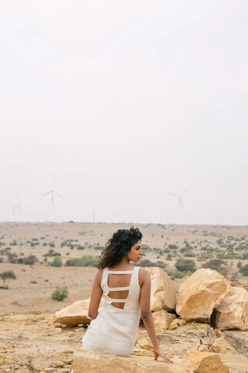 Strappy back shift Dress