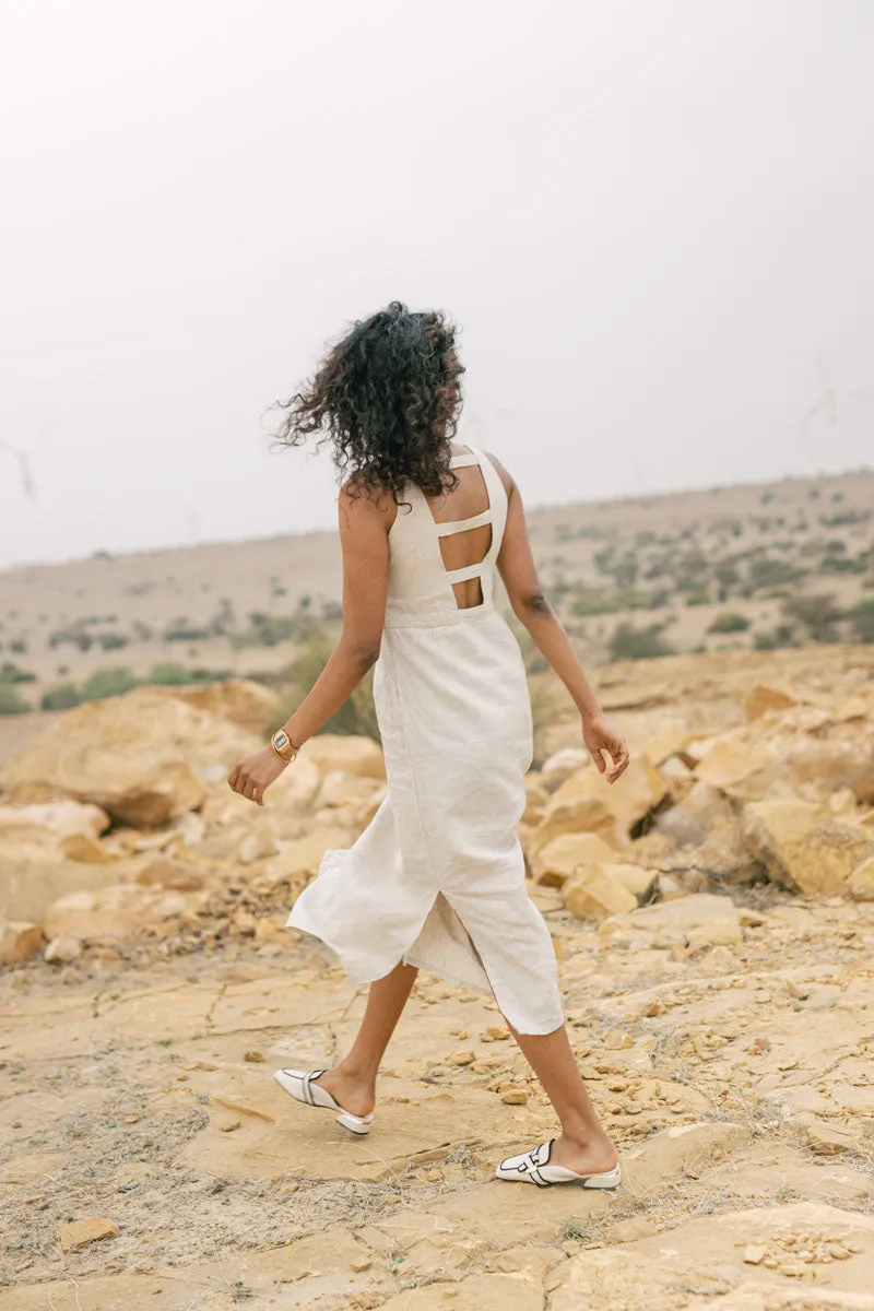 Strappy back shift Dress