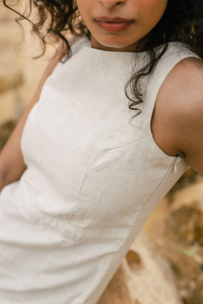 Strappy back shift Dress