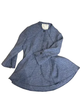 Tux jacket w/ hand stitch (boiled Wool)