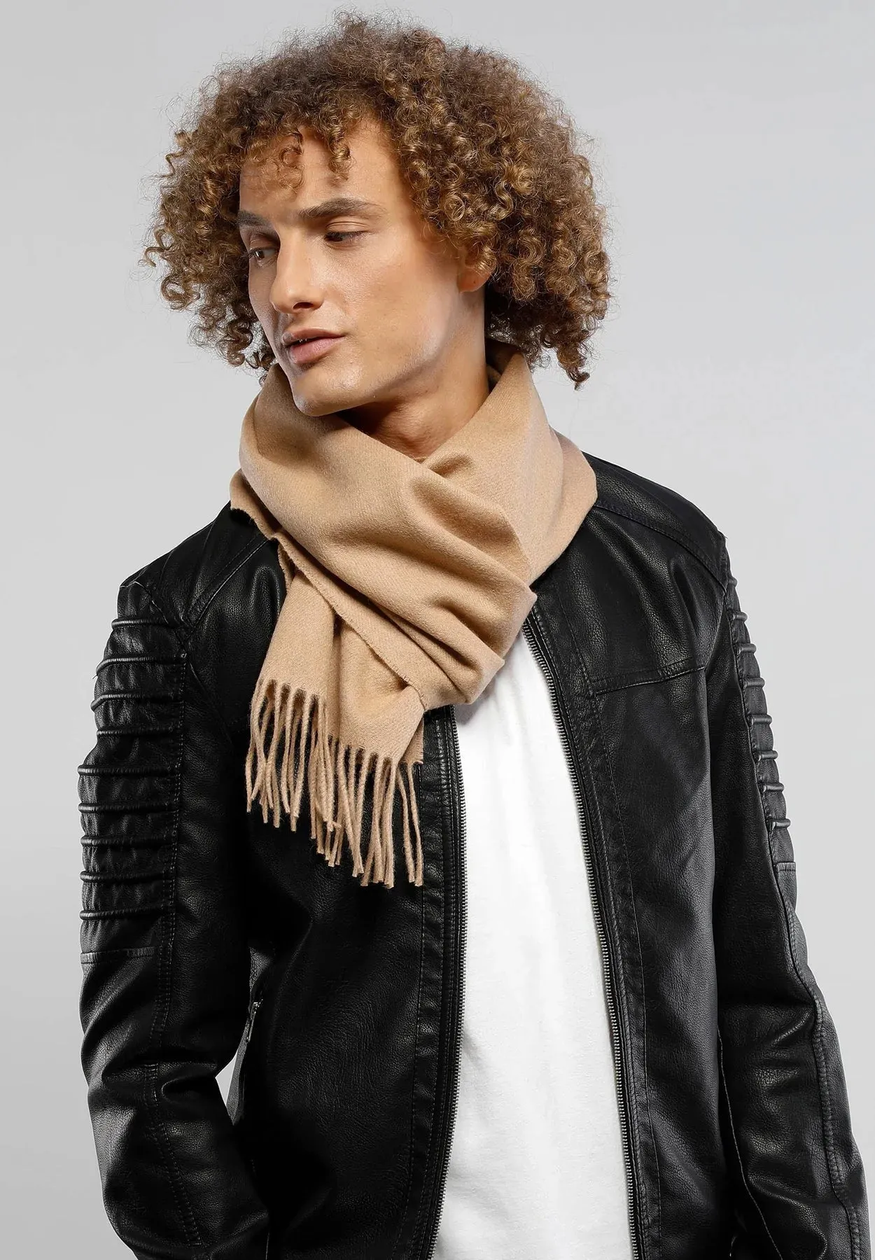 VF627019 Solid Wool/Cashmere Scarf