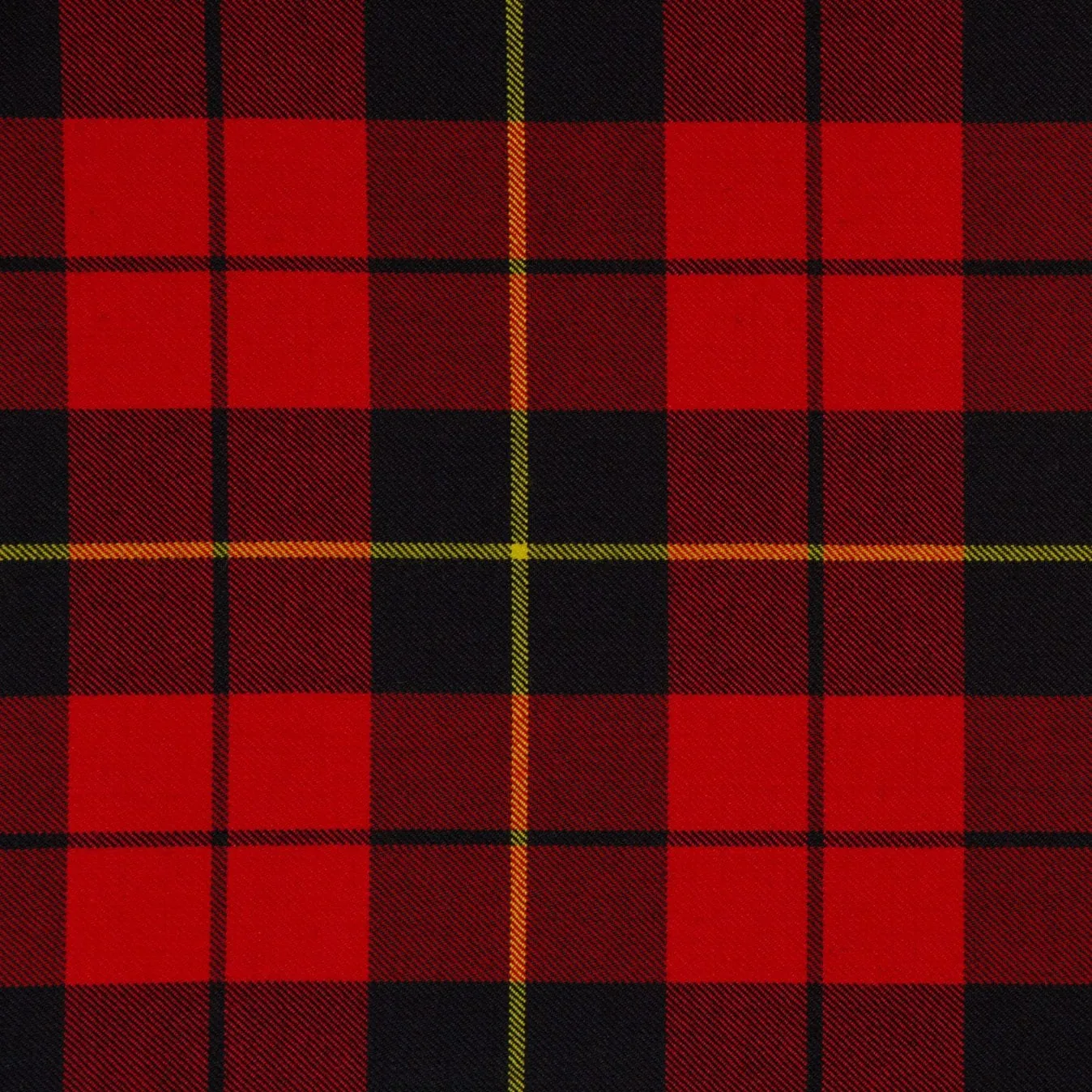 Wallace Red Modern Heavyweight Nevis Tartan